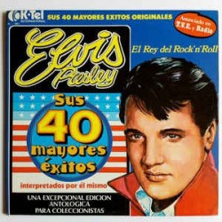 ELVIS PRESLEY - Sus 40 Mayores Éxitos LP